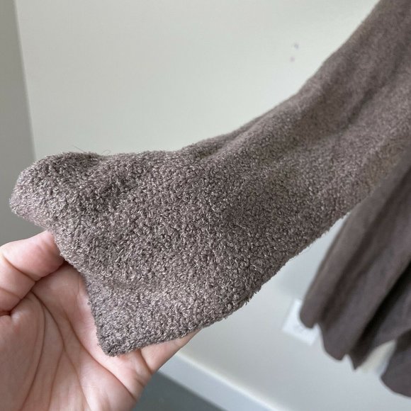 Barefoot Dreams Cozy Chic Lite Essential Island Wrap Cardigan Size S/M Brown - Picture 6 of 6